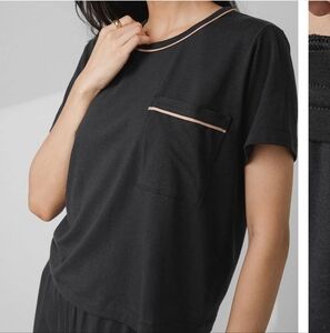Lunya Black‎ Slumberknit Top